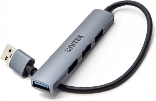 USB-hub Unitek 4-i-1 med 5 Gbps og 3x USB 2.0