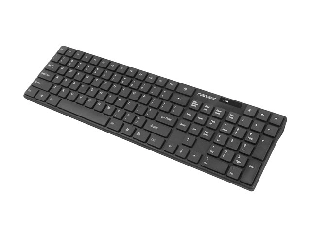 Trådløst tastatur og mus Natec Stingray