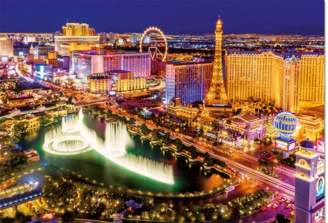 Puslespil 1000 dele, Neon Las Vegas