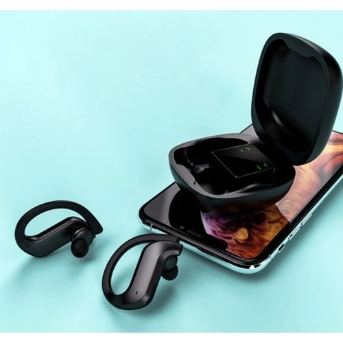 Trådløse hovedtelefoner 5.0 med powerbank 22592