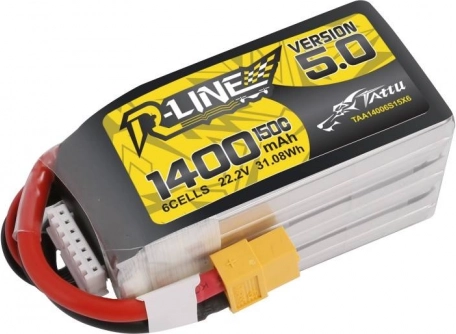 Pålidelig XT60- og JST‑XHR-tilslutning