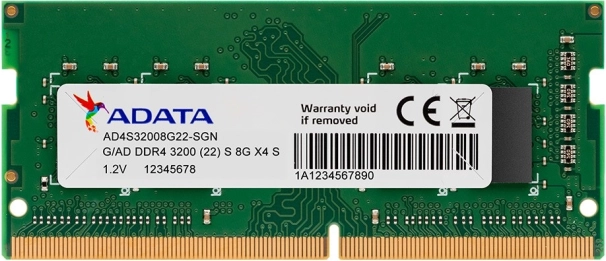 Premier DDR4 3200 SODIMM 8GB Hukommelse