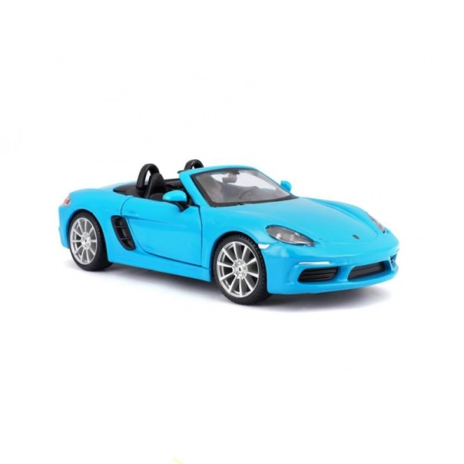 Bburago 1:24 Porsche 718 Boxster Blå