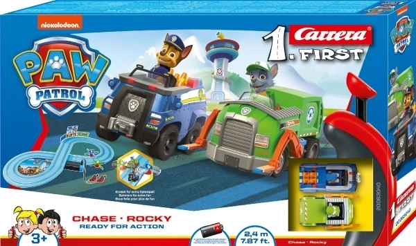 Autobane Carrera First Paw Patrol på batterier - 2,4 m