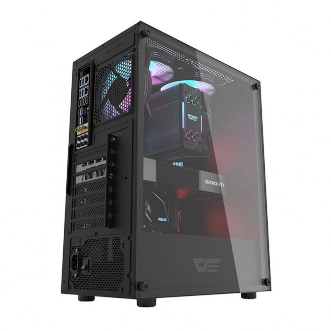 Computer Case Darkflash DK100 (Sort)