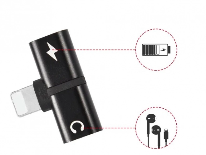 Lynadapter til iPad og iPhone 2 i 1