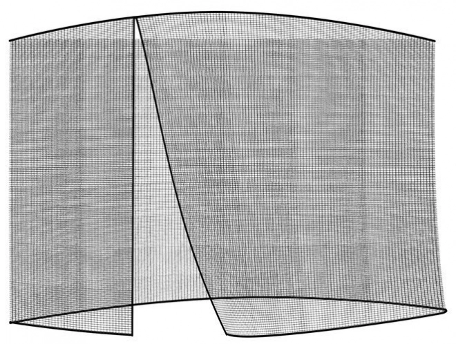 Haveparaply myggenet 3m - sort