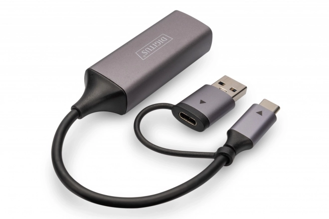 Digitus USB-C til USB-A adapter til RJ45 2,5 Gigabit Ethernet