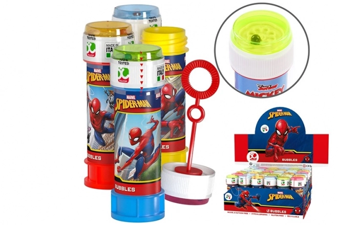Sæbeboblevand 60 ml Spiderman