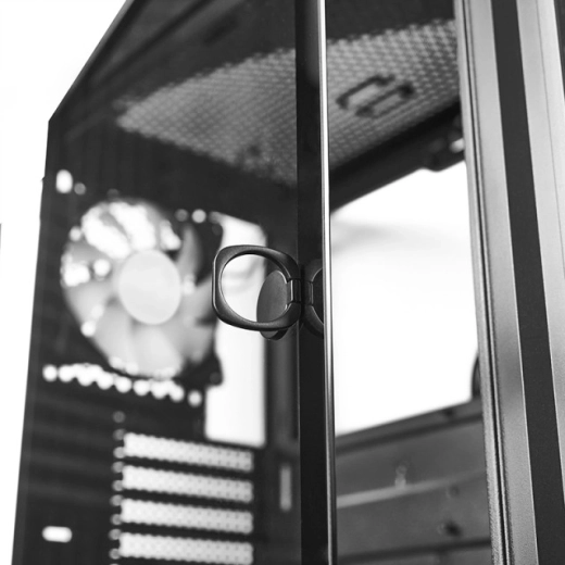 Hærdet glas på hængsler og premium udførelse