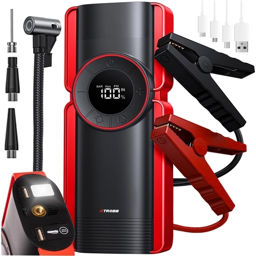 Startpakke 6i1 XTROBB med powerbank og kompressor