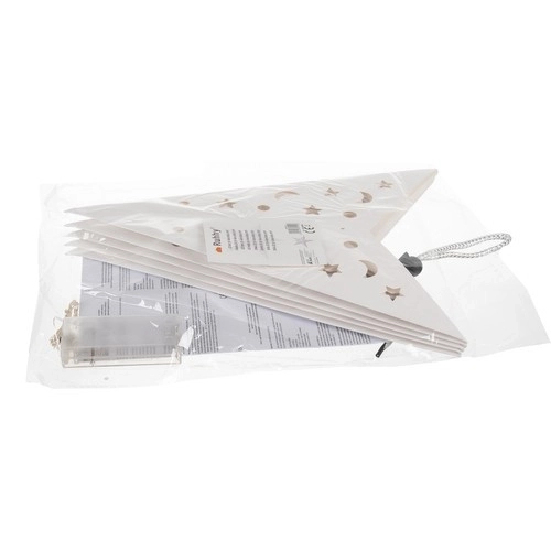 Lyspapirstjerne LED 50 cm