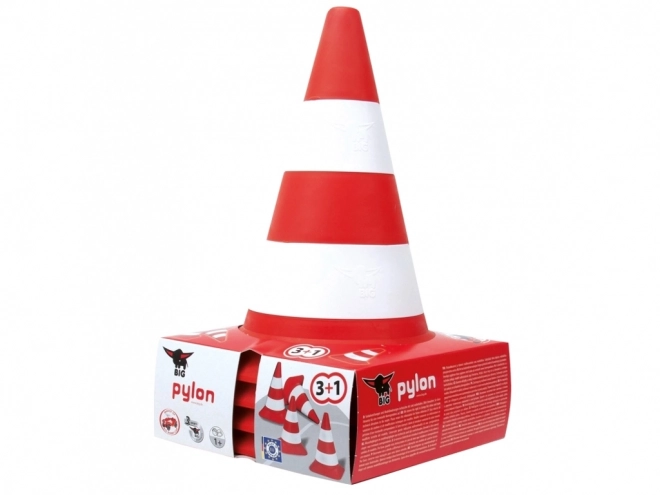 STORE Trafikkegler 4 stk