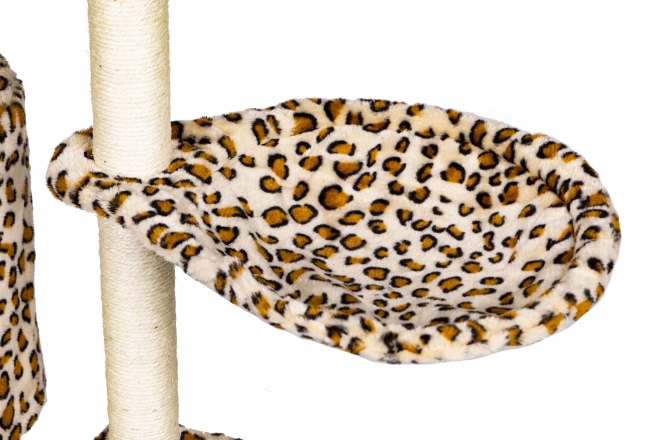 Kradsæt til katte, hus, træ, seng, 138 cm xl, Panther