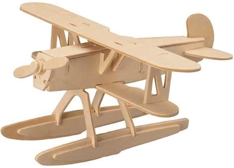 Træ 3D-puslespil Fly Heinkel