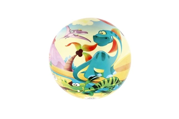 Oppustelig bold med dinosaur - 22 cm