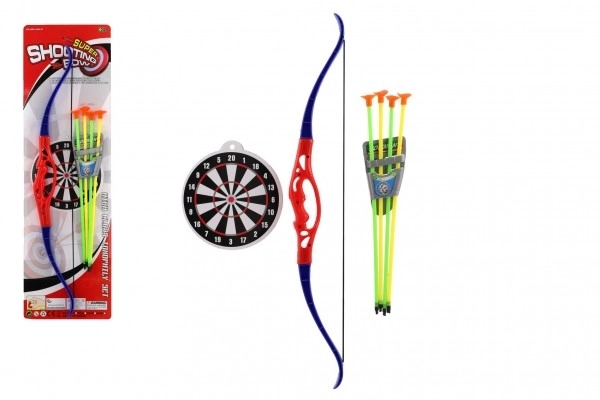 Bue+4 pile med sugekopper plastik 57cm på kort