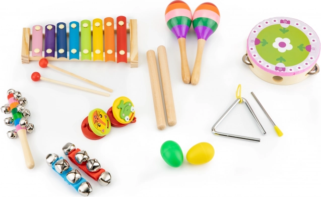 14 instrumenter til små musikere