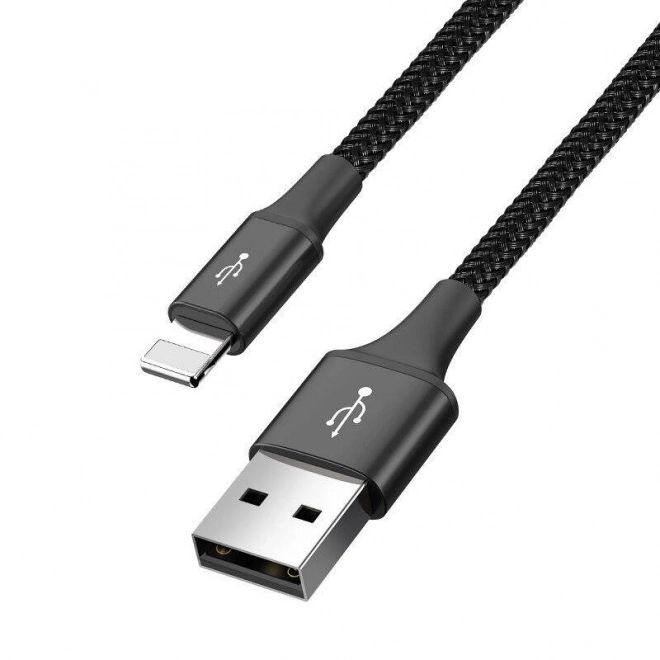 Baseus Hurtig USB-kabel 4i1 2xUSB-C / Lightning / Micro 3,5A 1,2m - sort