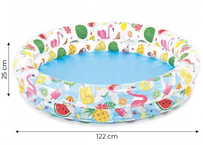 Rund pool 122x25cm