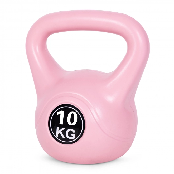 Kettlebell til træning lyserød - 10kg