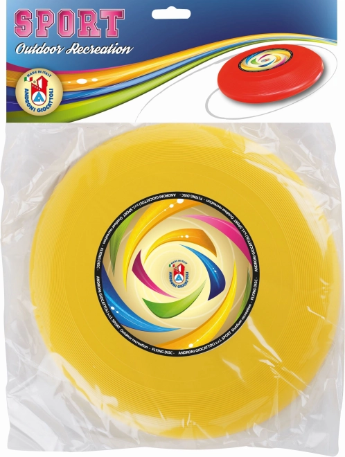 Androni Kastedisk - diameter 23 cm, gul