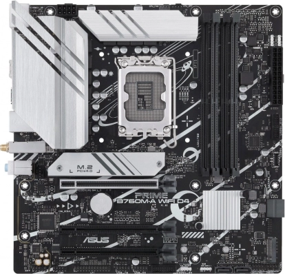 Asus Prime B760M‑A WiFi D4 mATX bundkort LGA 1700