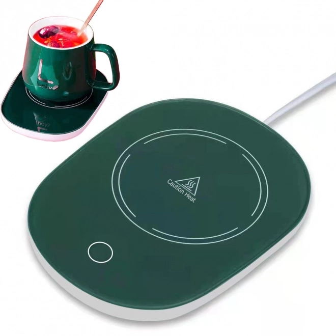Elektrisk kopvarmer til kaffe og te 16W, LED vandtæt panel