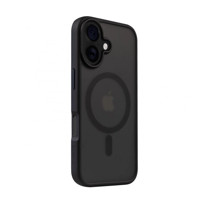Hybrid Frost MAG Cover til iPhone 16 sort