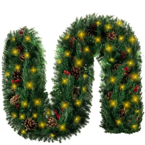 Juleguirlande / dekoration med lys Ruhhy 22325