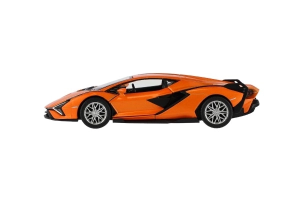 Auto Kinsmart Lamborghini Sián FKP 37 metal/plast 13cm mix farver