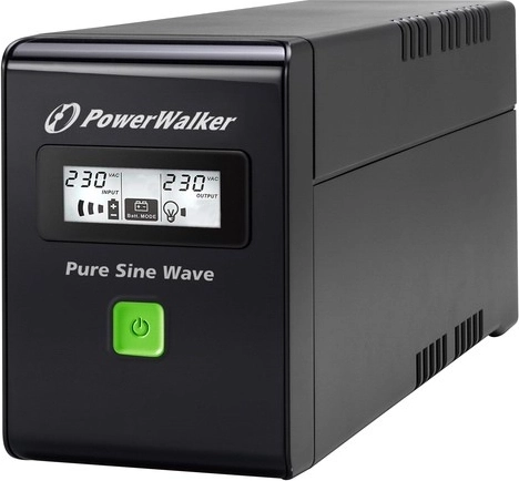 PowerWalker UPS Line-Interactive 800VA med ren sinuskurve