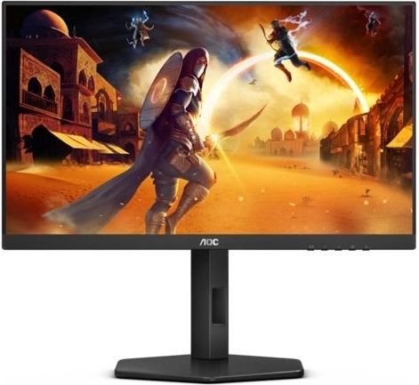 AOC 24G4X 23,8" IPS gamingmonitor 180 Hz med pivot, HDMI og DisplayPort