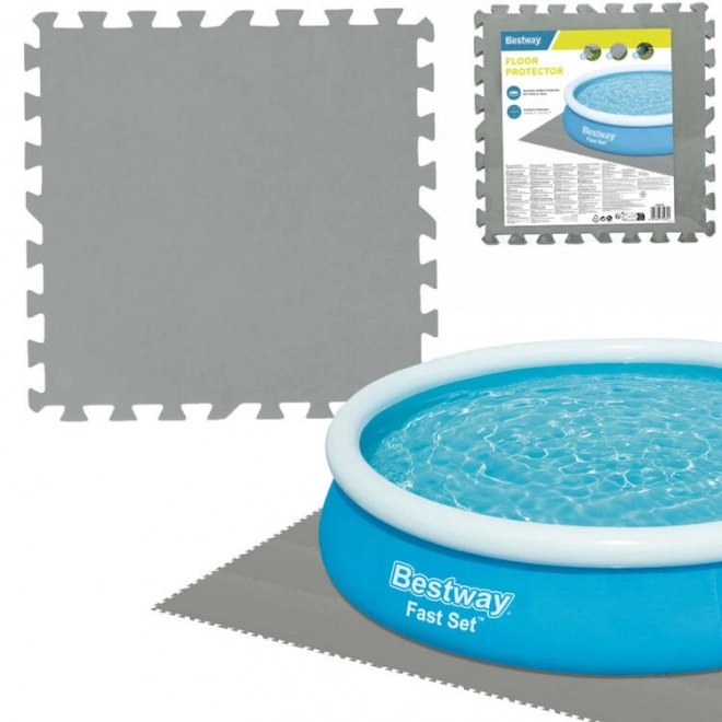Bestway skumpude til pool grå