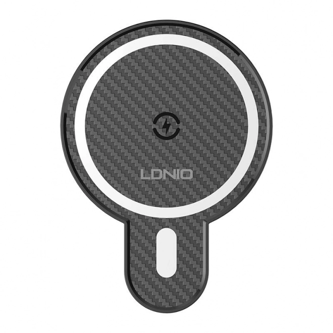 Bilholder LDNIO med induktiv oplader 15W og metalring