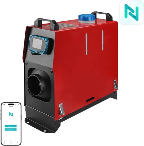 uafhængig dieselvarmer BlitzWolf 5 kW, 12 V med Bluetooth og app‑styring