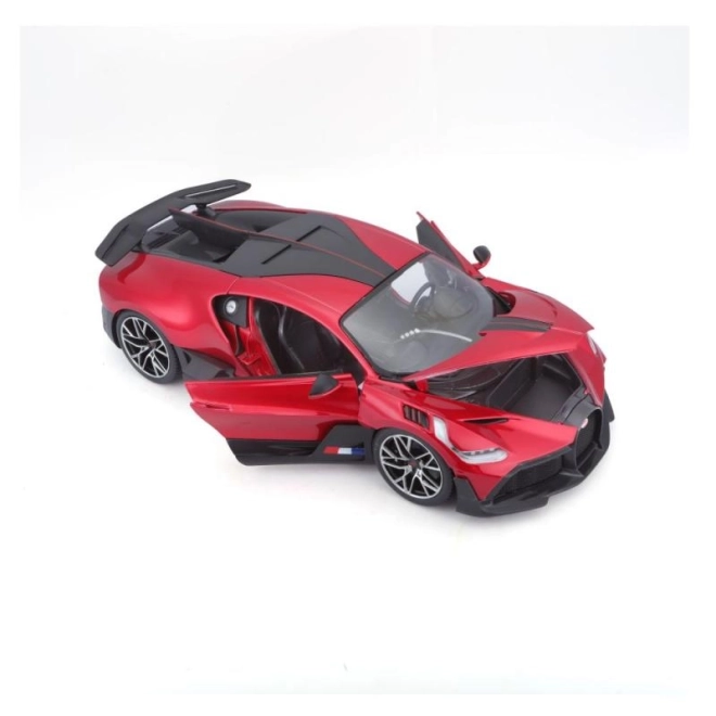 Bburago model Bugatti Divo rød 1:18