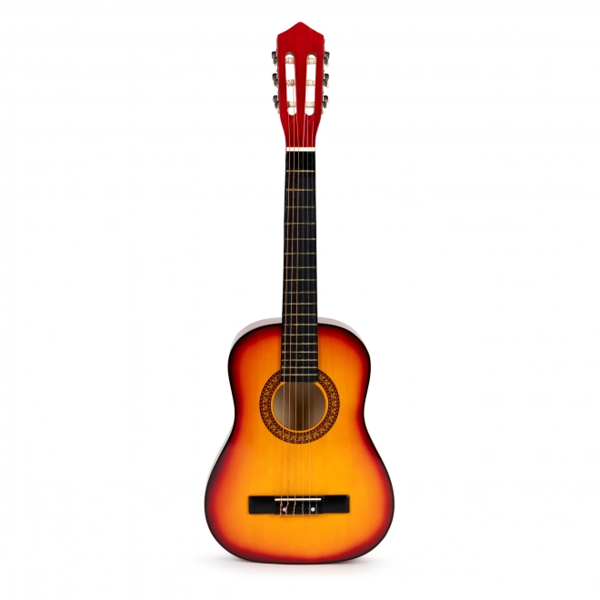Børneguitar, stor, klassisk, træ, 6 strenge, ECOTOYS