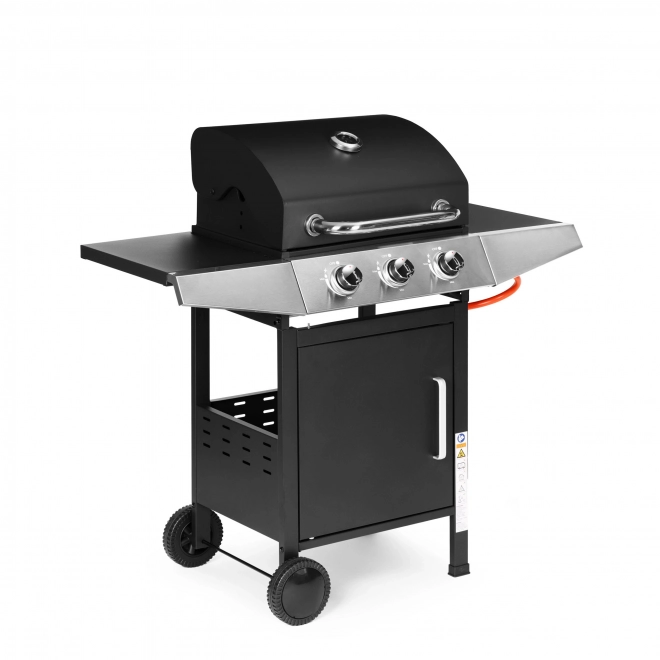 Gasgrill til haven med 3 brændere