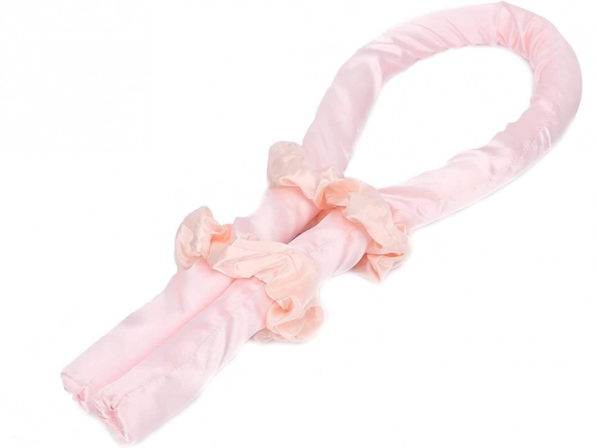 Lyserødt satin design
