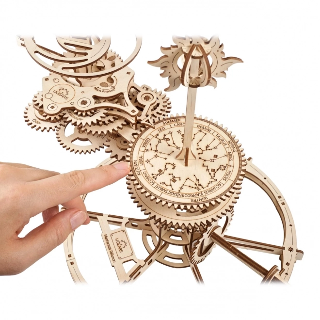 Ugears 3D træmekanisk puslespil Tellurium