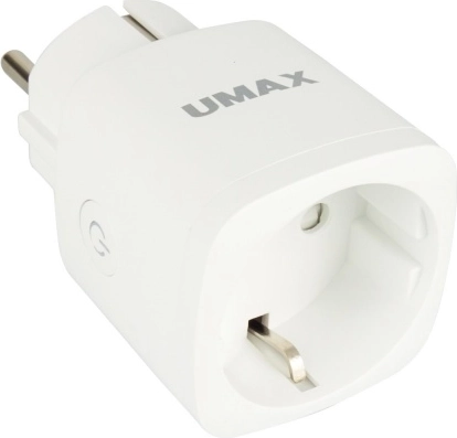 Smart Wi‑Fi‑stik Umax U‑Smart Plug Mini 16 A med energimåling