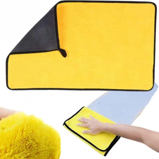 Stor mikrofiber klud 60x90 cm til universel rengøring