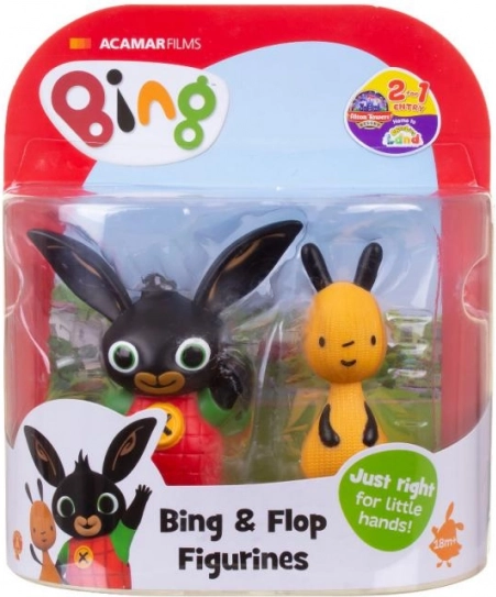 Figurer BING og FLOP – sæt 2 stk.
