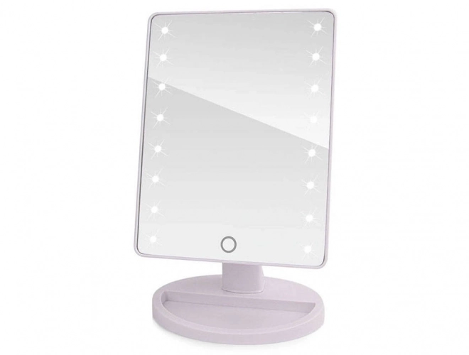 Oplyst kosmetikspejl med LED