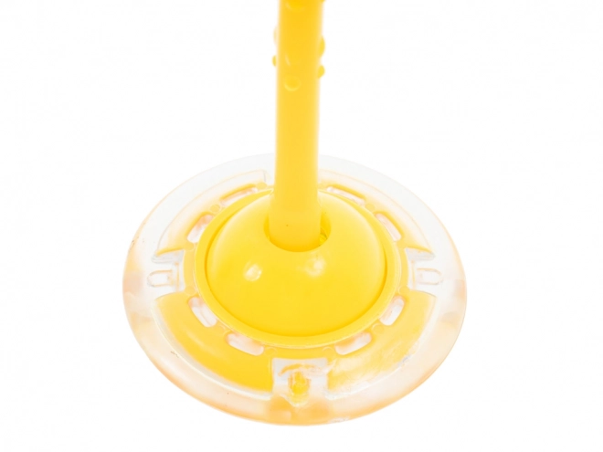Hula hop ben spring bold lysende LED gul