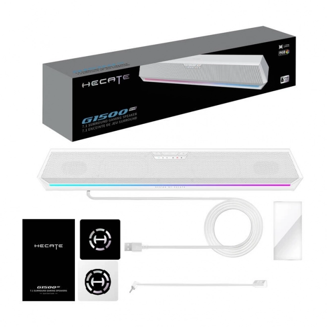 Gaming-soundbar Edifier Hecate G1500 Bar hvid
