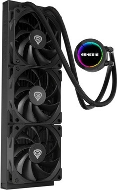 360 mm radiator og blæsere op til 80 CFM