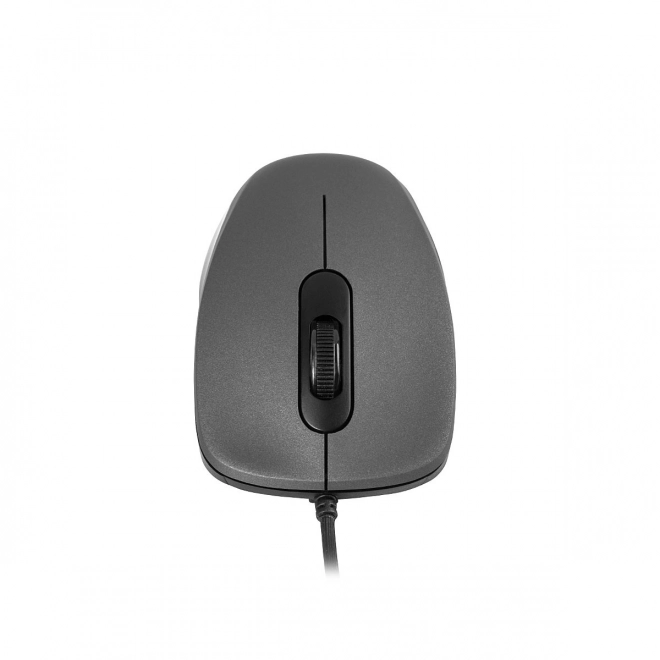 MODECOM MC-M10S stille sort trådet optisk mus