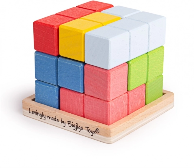 Bigjigs Toys træ pusleterning